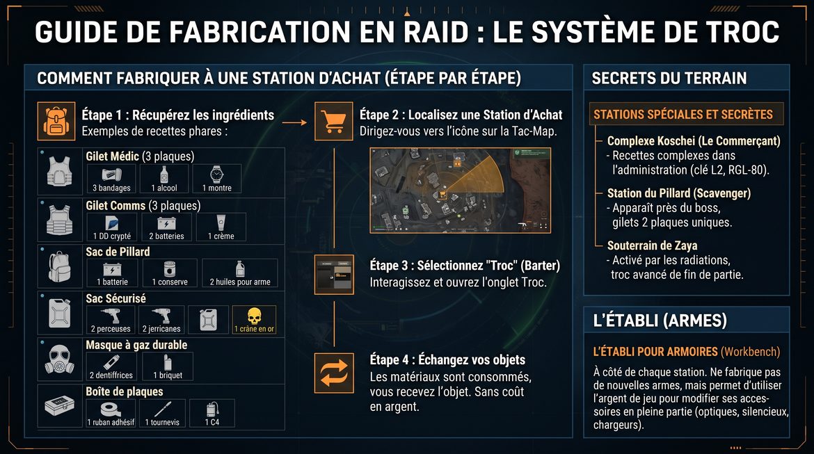 Guide: Fabrication en Raid sur Hajin